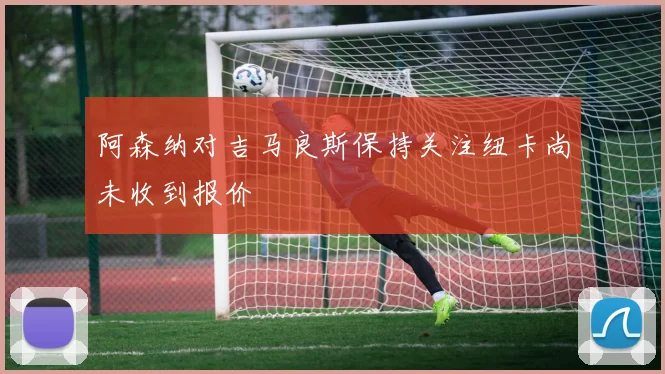 阿森纳对吉马良斯保持关注纽卡尚未收到报价